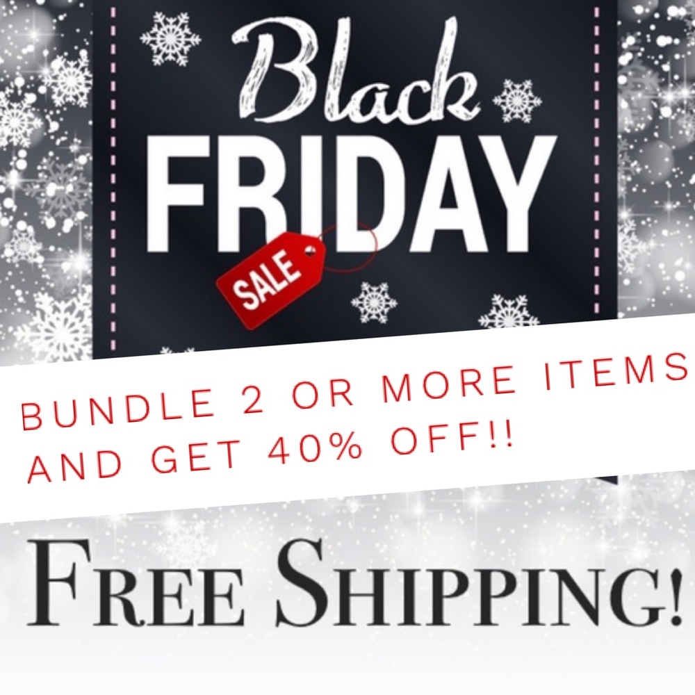 Black Friday Weekend Sale!!